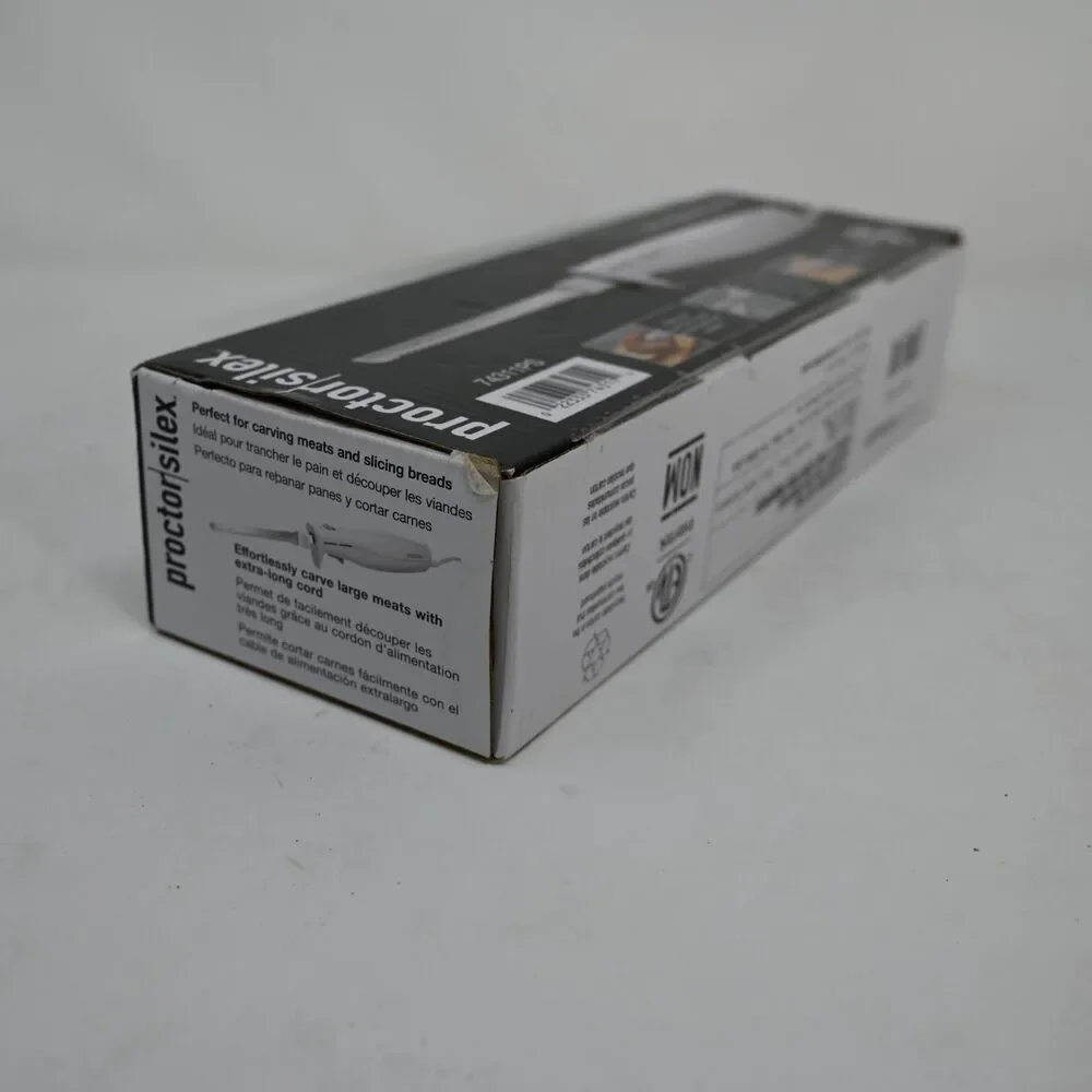 NOS Proctor Silex 74311PS Electric Carving Knife New Sealed Bread Meat